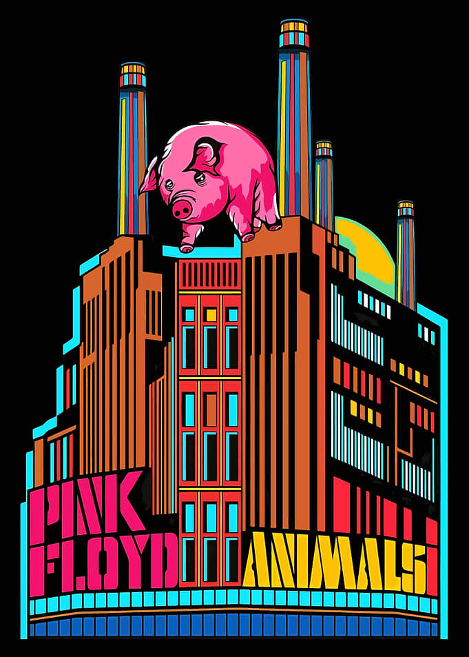 Pink Floyd Animals Album Art