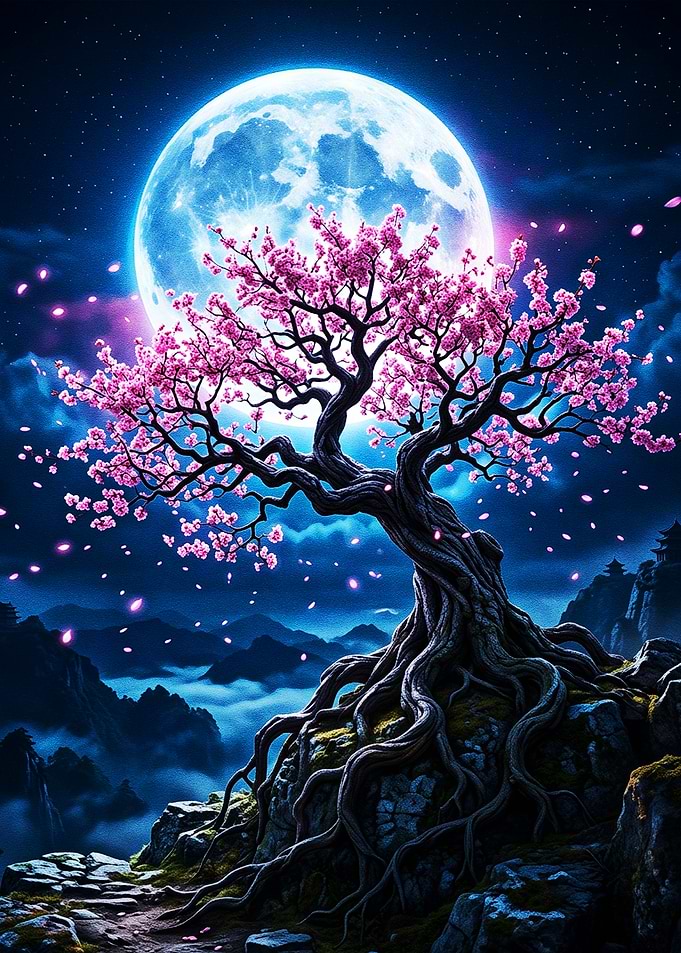 Lunar Blossom Peaks