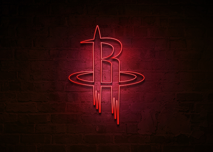Houston Rockets Clutch City Neon