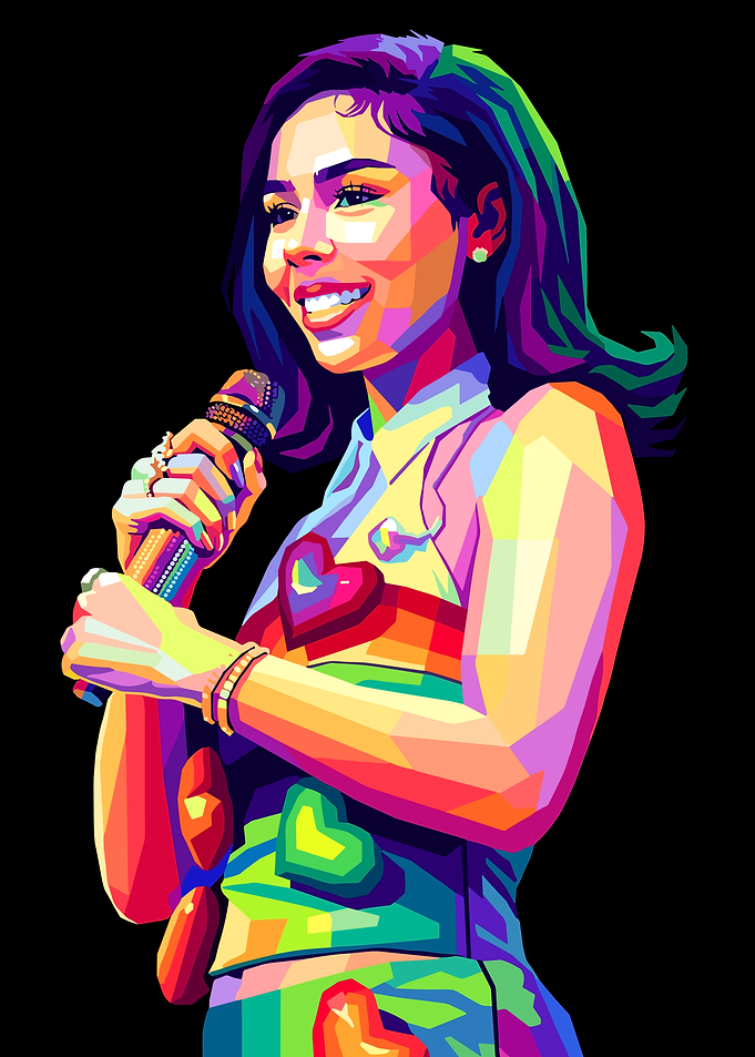 Colorful Pop Art Mariah the Scientist