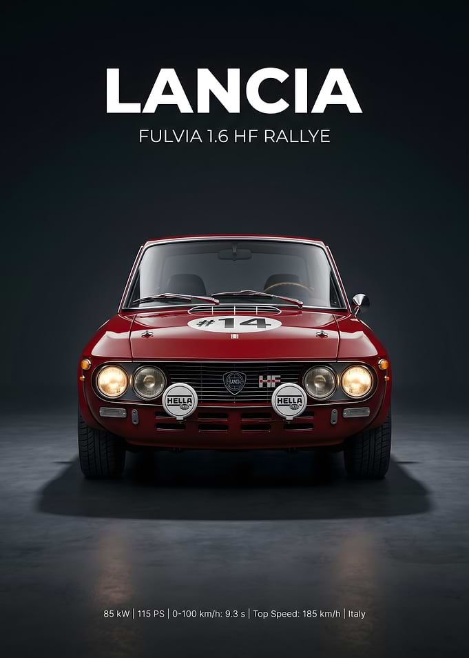 Lancia Fulvia 1.6 HF Rallye