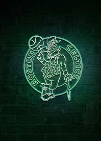 Boston Celtics Lucky Neon