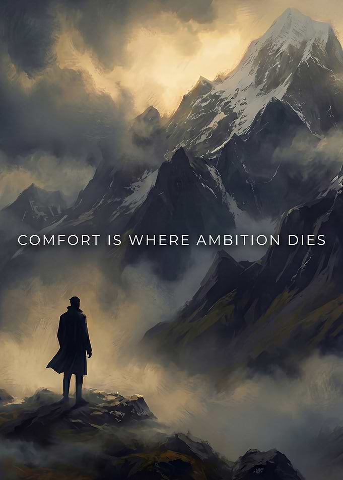 Ambition Motivational Art
