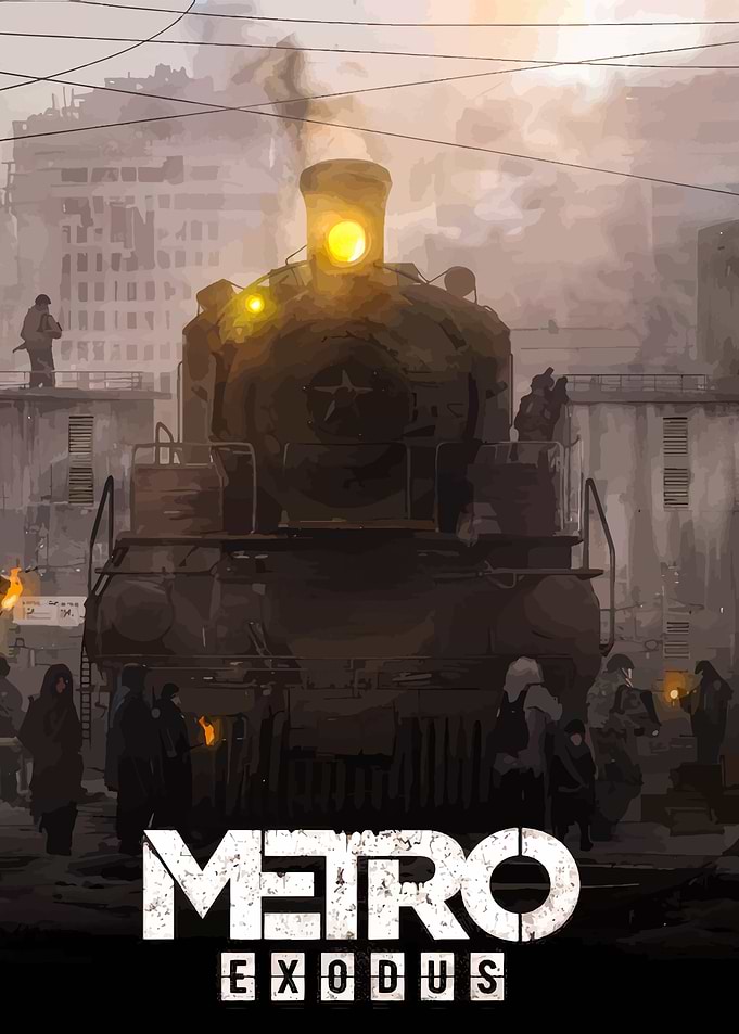 Metro Exodus Game Cover Art