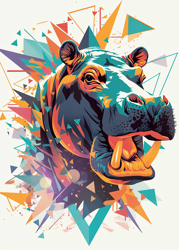 Aggressive Hippo with Geometric Background