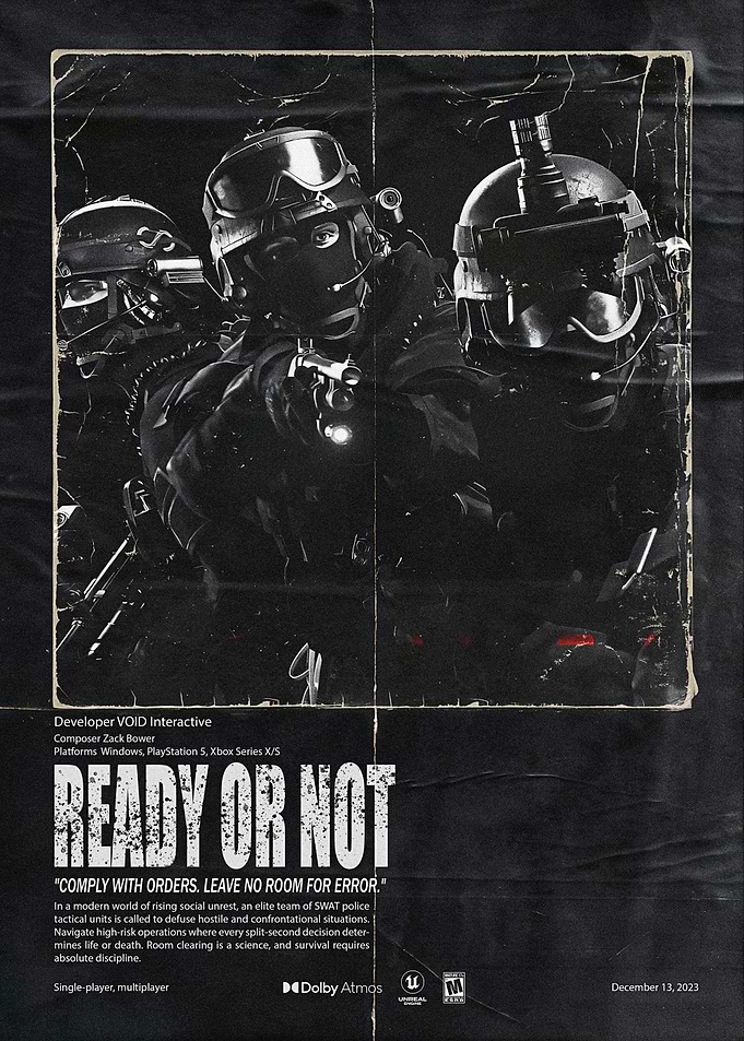 Ready or Not Game Poster