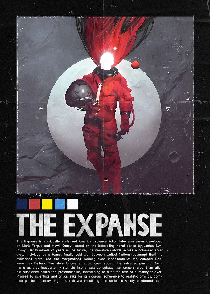 The Expanse Astronaut Poster
