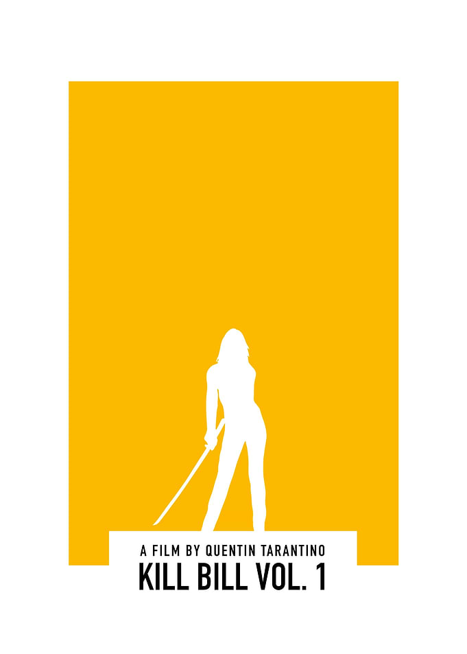 Kill Bill Vol. 1 Minimalist Poster