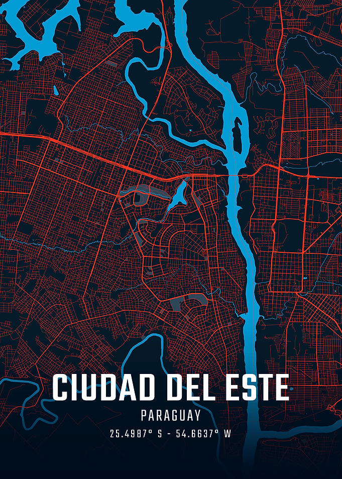 Ciudad del Este City Map