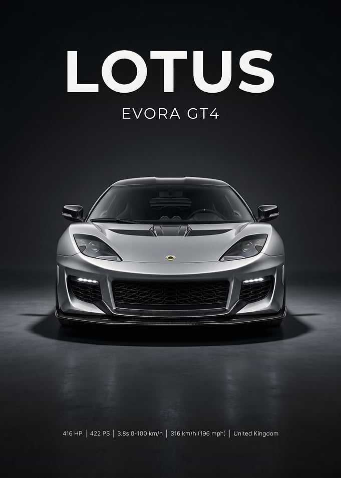 Lotus Evora GT4 Sports Car