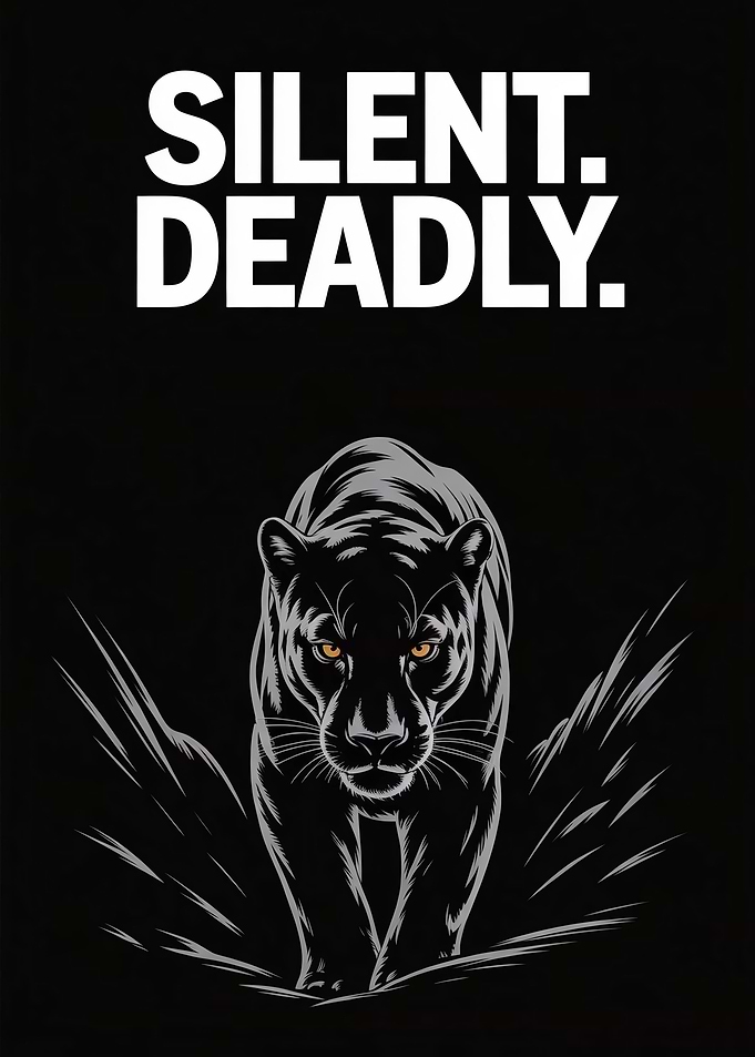 Silent Deadly Black Panther