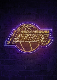Los Angeles Lakers Showtime Neon