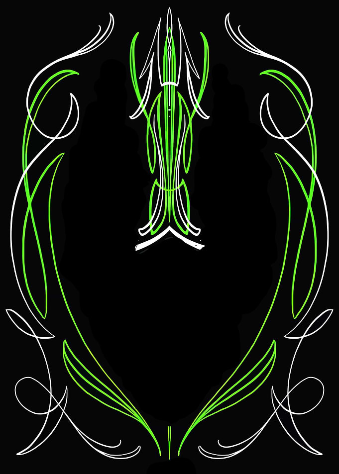 Pinstripe Art Design