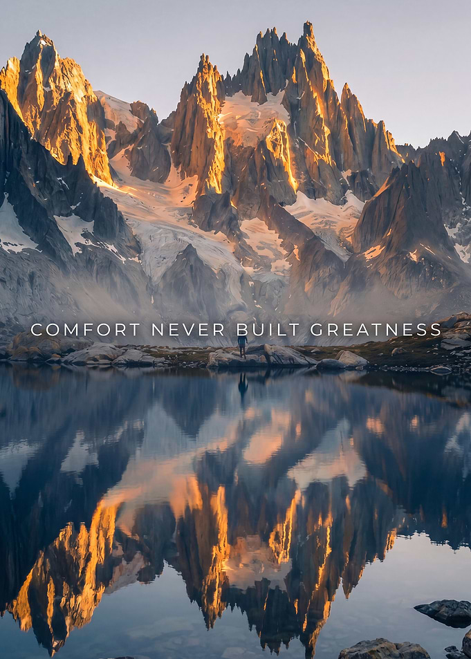 Greatness Motivationl Quote Art