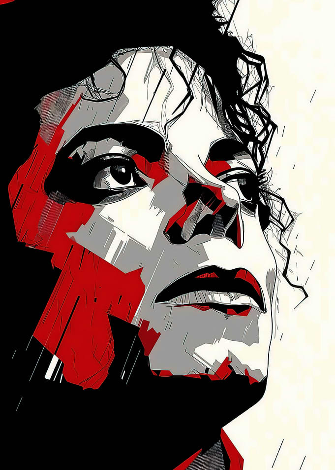 Michael Jackson Pop Art Portrait