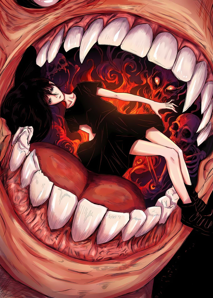 Anime Girl The Abyss Within