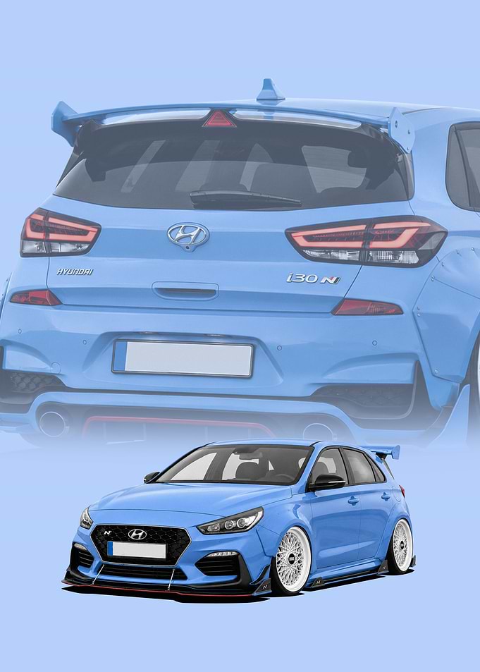 Modified Hyundai i30 N Hatchback