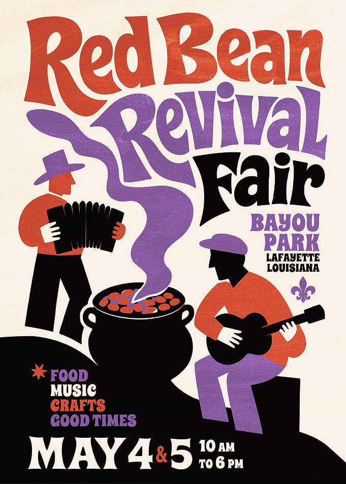 Red Bean Revival Fair Poster
