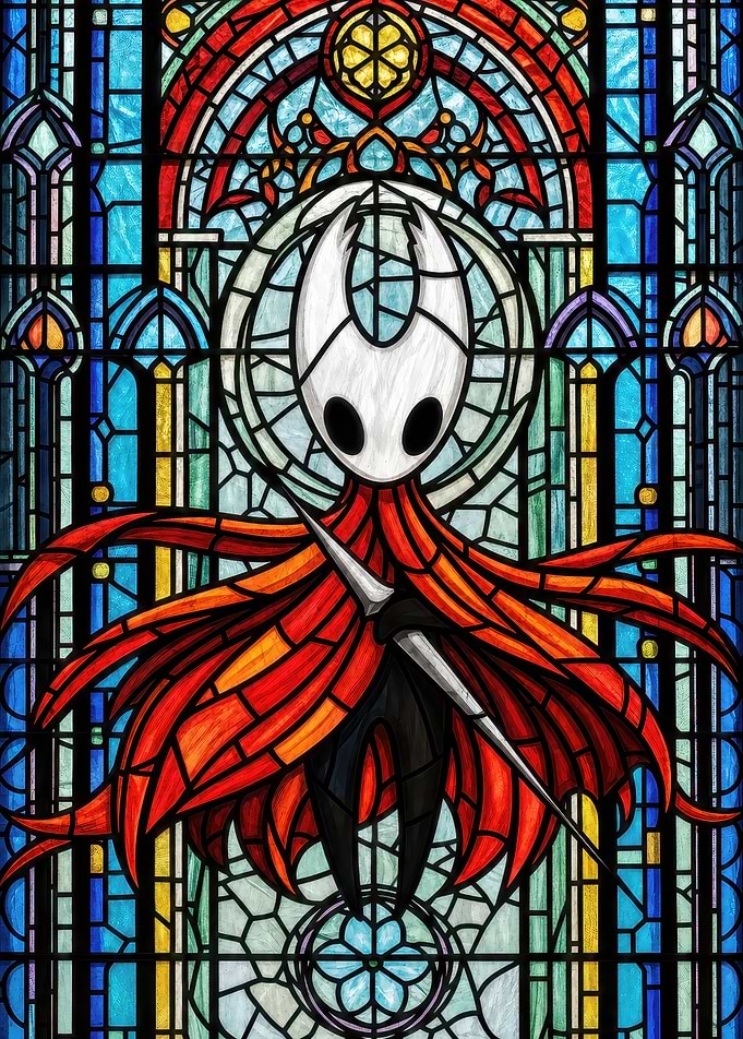 Hornet Stained Glass Art