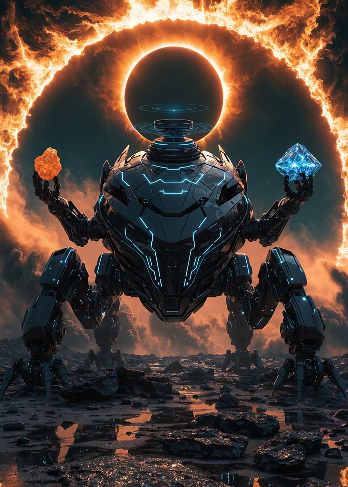 Cyber Guardian of the Eclipse