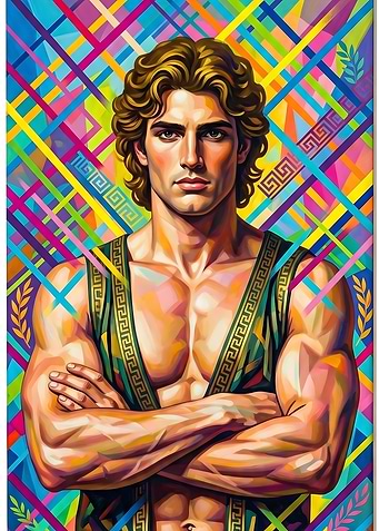 Greek God Portrait