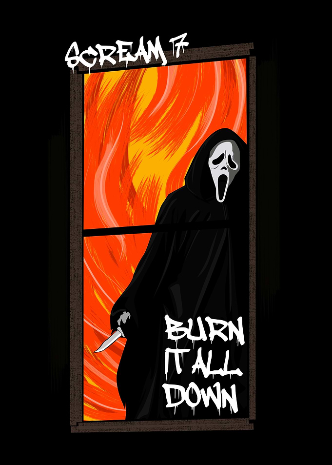 Ghostface in Flames