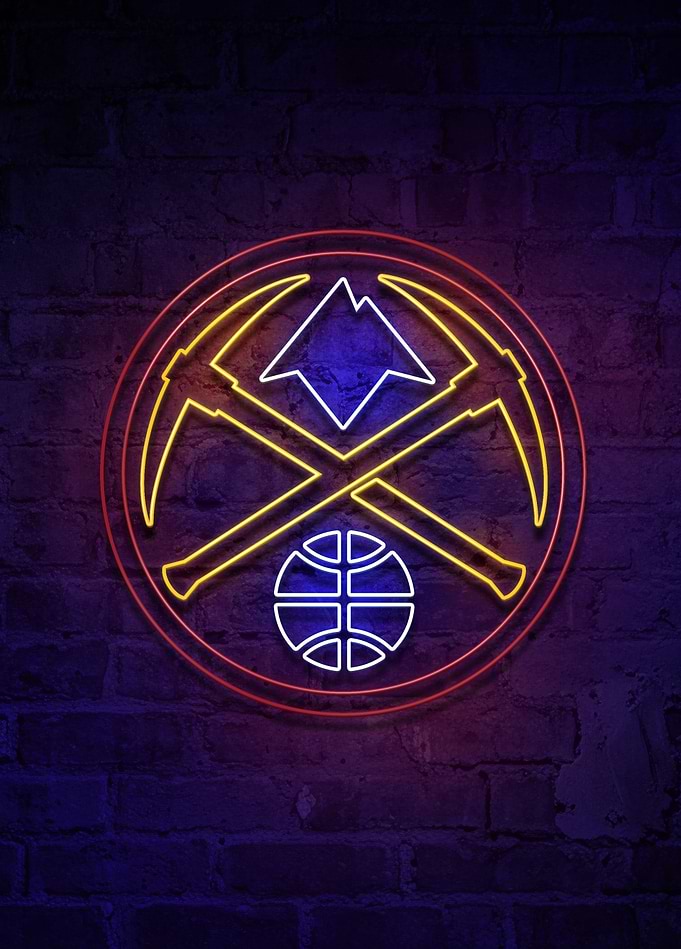 Denver Nuggets Mile High Neon