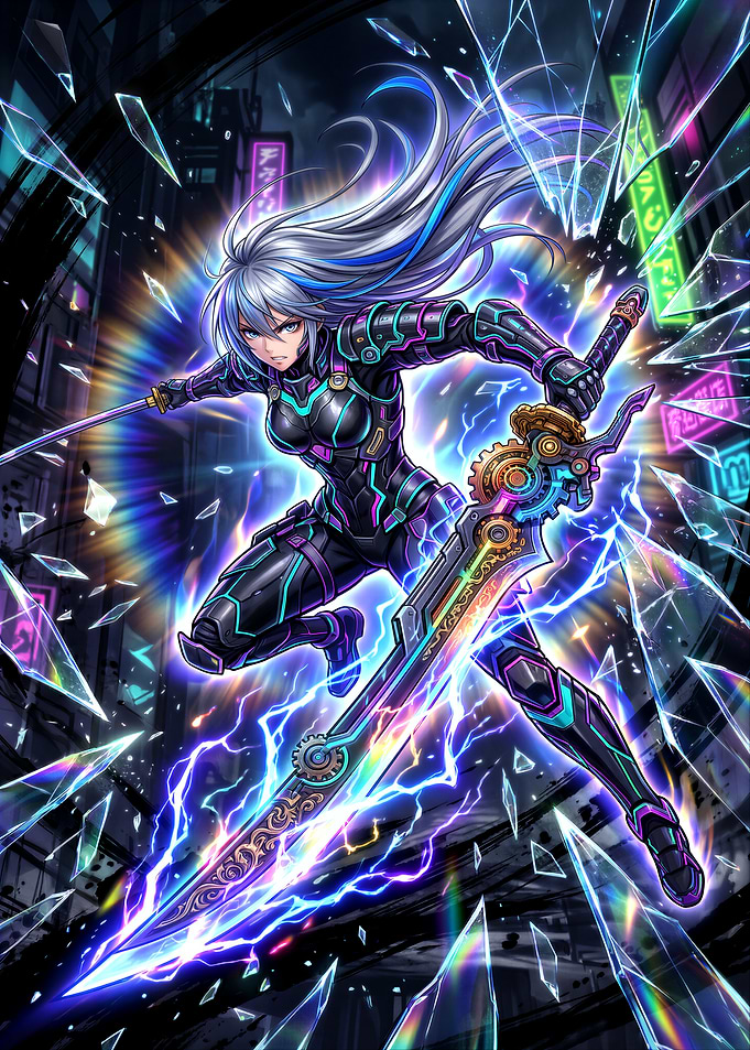 The Cyberpunk Valkyrie