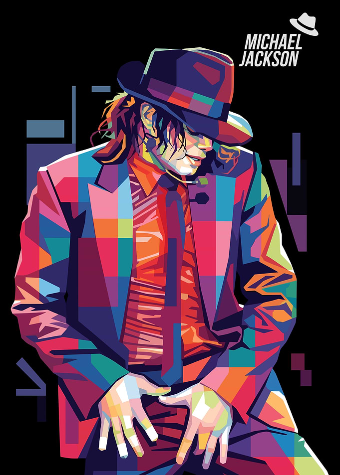 Michael Jackson Pop Art Portrait