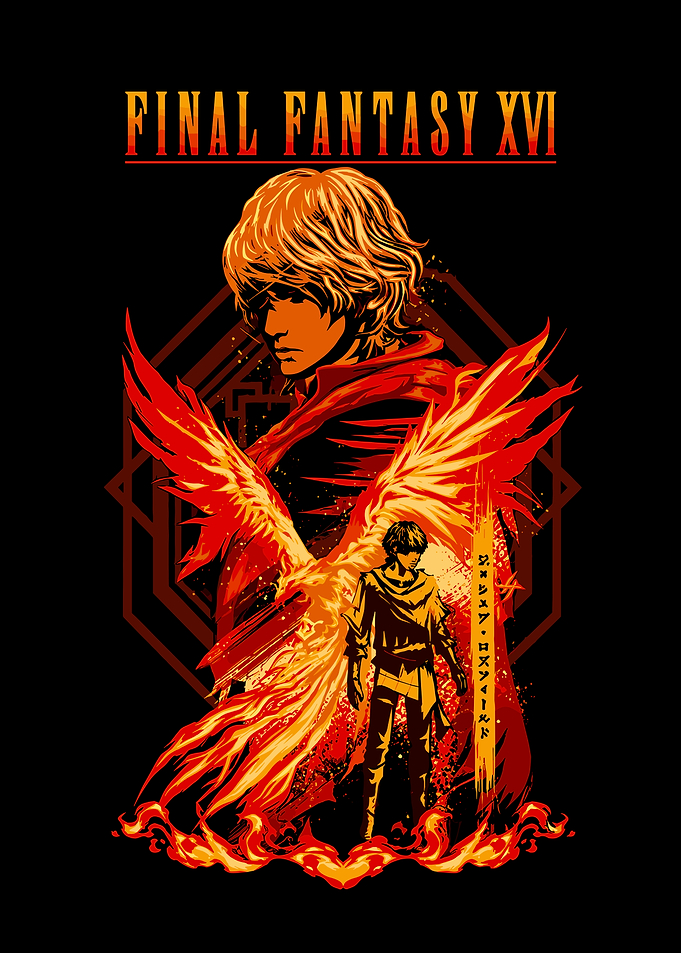 Final Fantasy XVI Phoenix and Clive