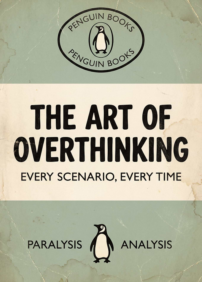 The Art of Overthinking Penguin Books Cover