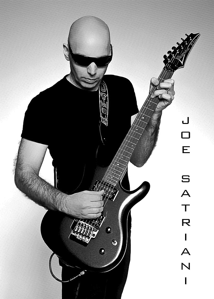 Joe Satriani playing guitar
