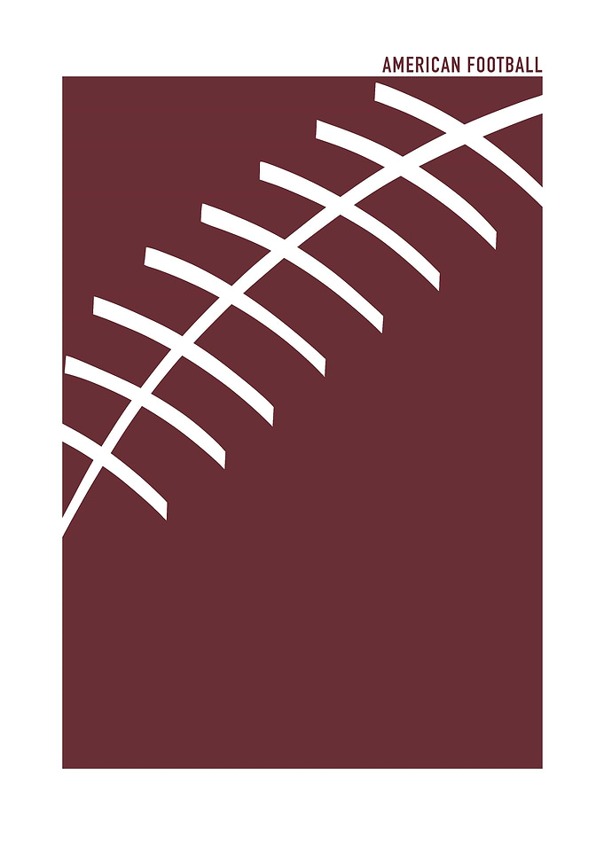 American Football Graphic