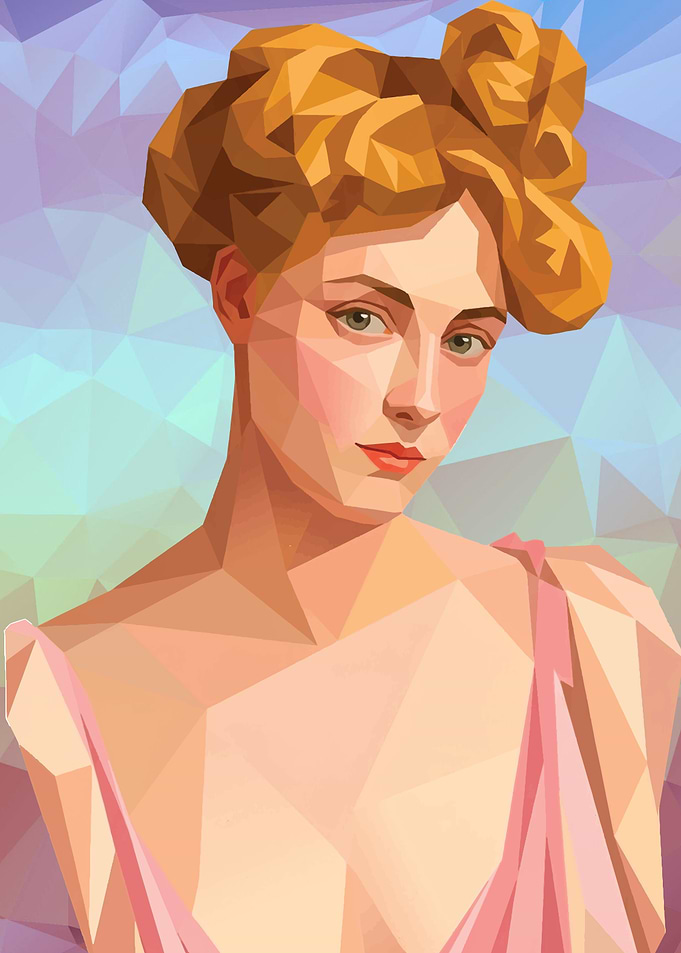 A blonde beauty