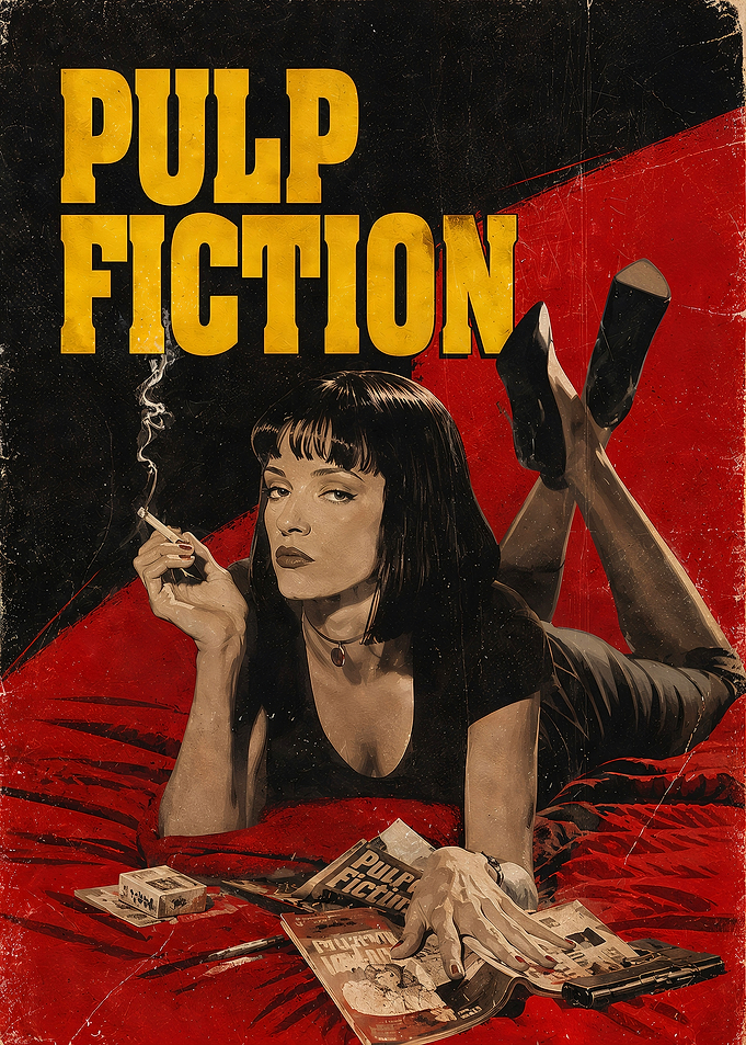 Pulp Fiction Movie Poster