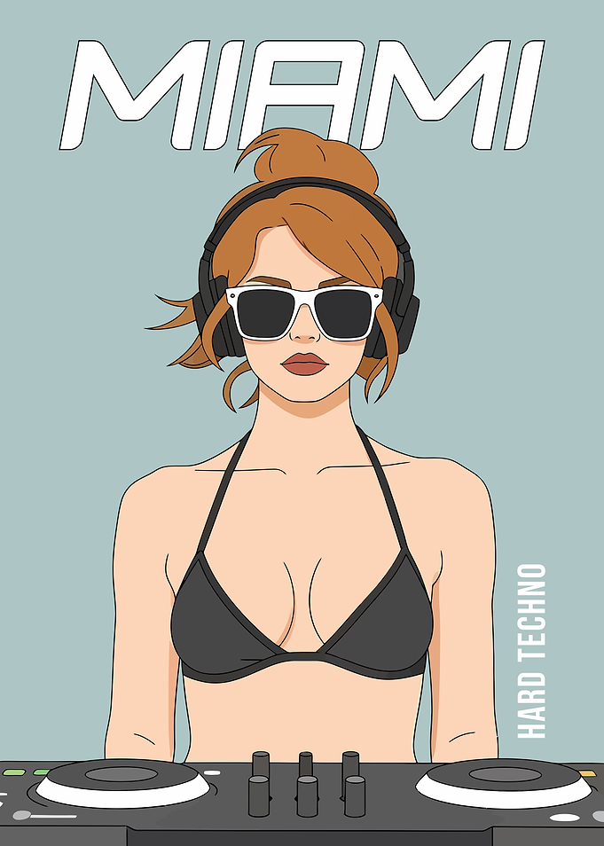 Miami Hard Techno DJ
