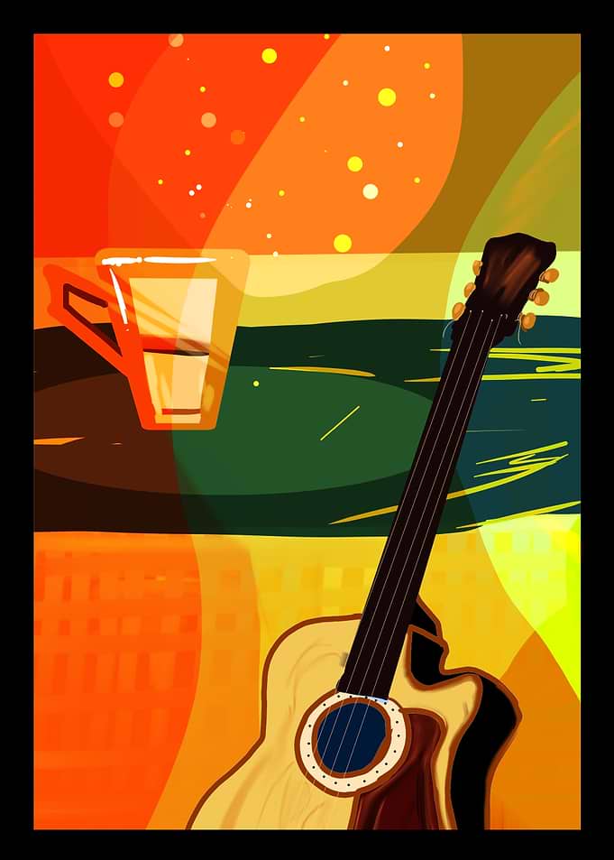 Guitar and Coffee