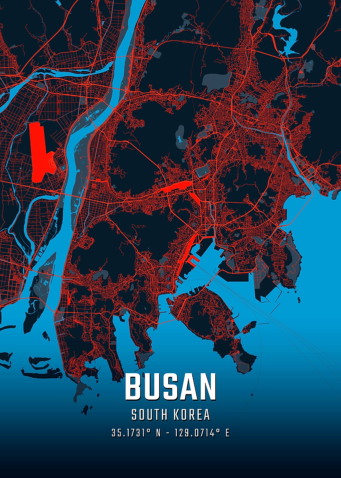 Busan City Map