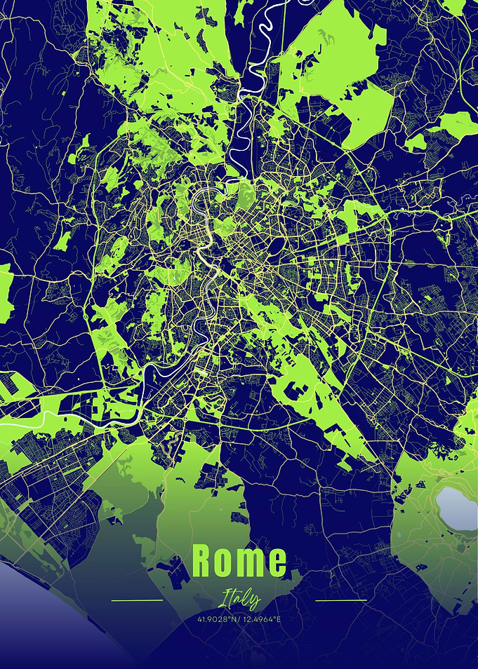Rome City Map