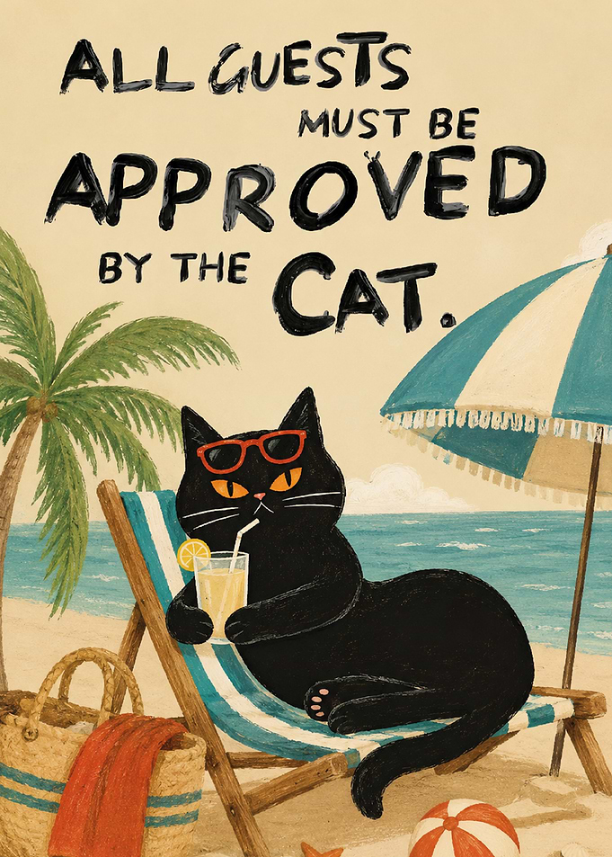 Cat Approved Beach Vacation