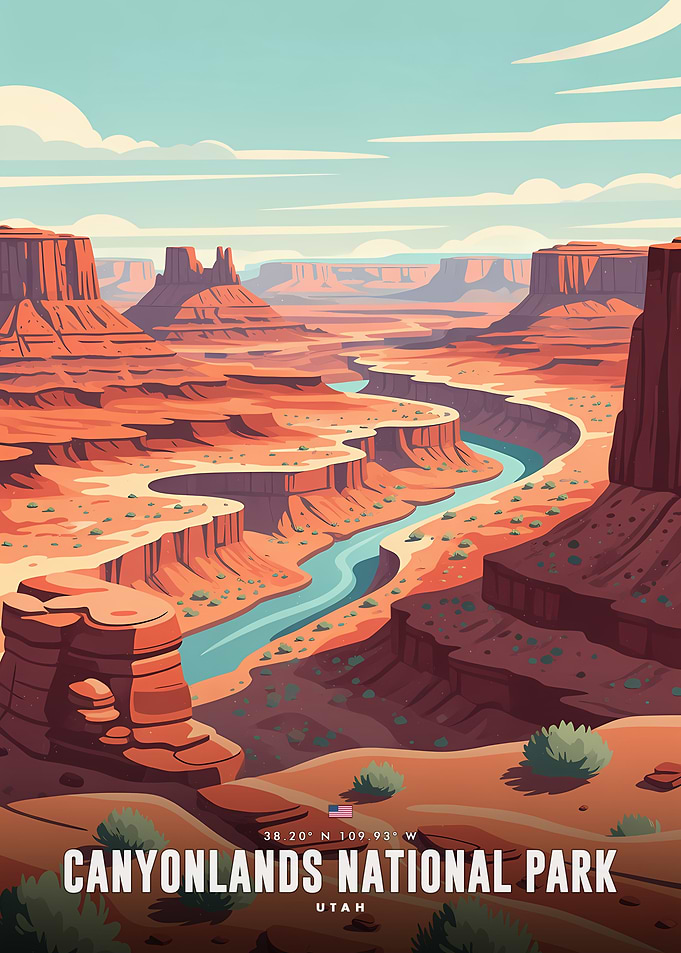 Canyonlands National Park Poster