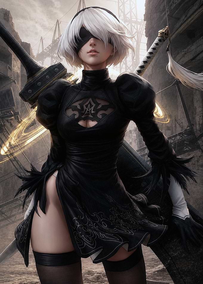 2B from NieR: Automata