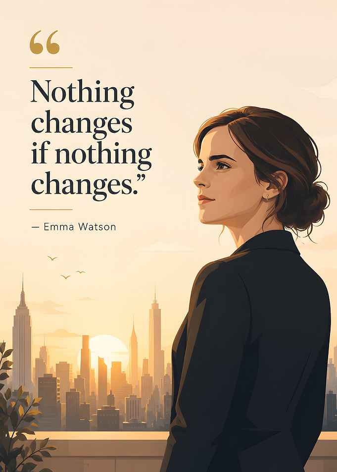 Emma Watson Inspirational Quote
