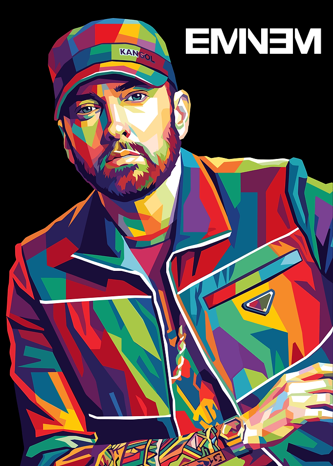 Eminem Pop Art Portrait