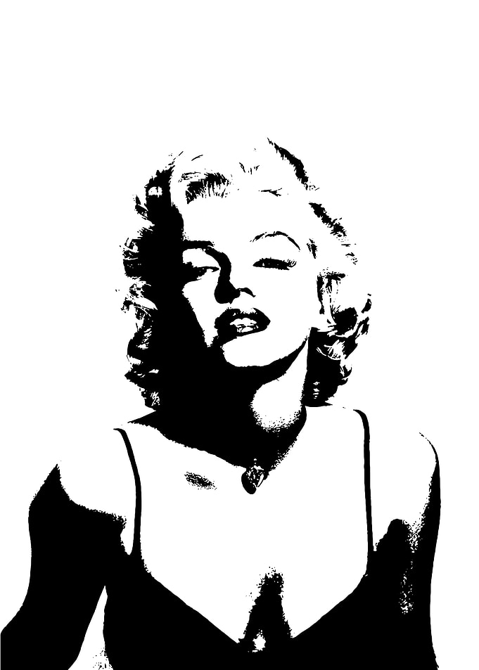 Marilyn Monroe Pop Art Portrait