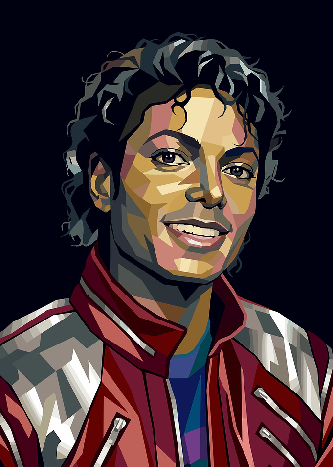 Michael Jackson Pop Art Portrait