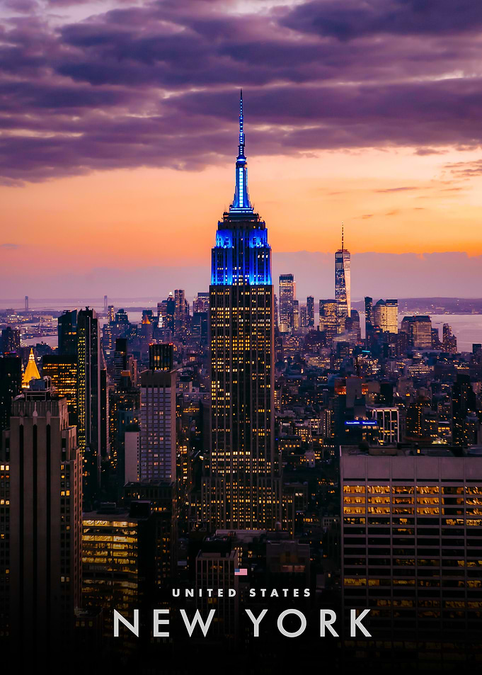 Empire State Building at Dusk