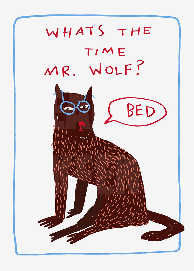 Mr. Wolf asks for the time