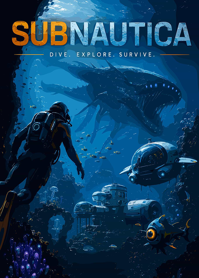 Subnautica Underwater Scene