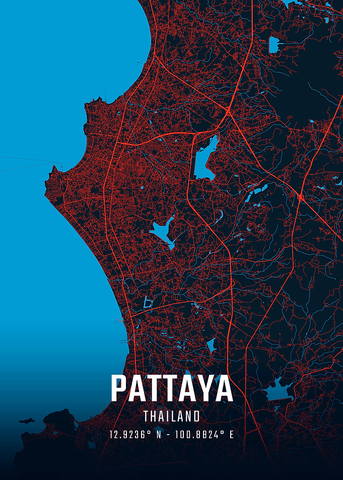 Pattaya City Map